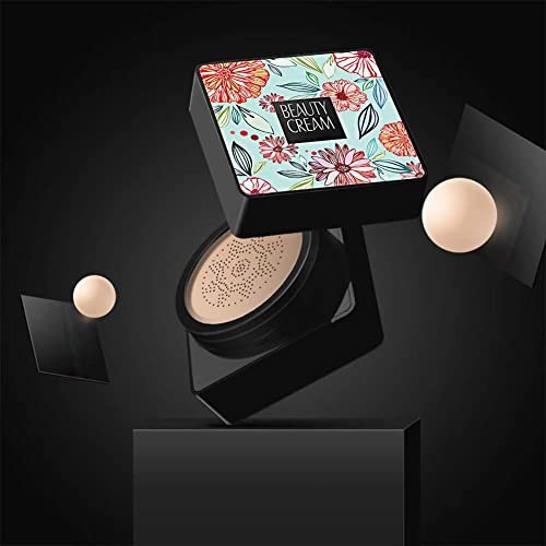 GL-Turelifes Mushroom Head Air Cushion Foundation CC Cream – Natural Color, Lightweight & Smoothing Natural Concealer for Flawless Skin - görsel 16