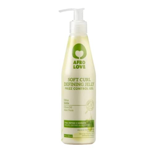 Afro Love Soft Curl Defining Jelly – 10oz | Frizz Control Gel for Softer, Hydrated Curls – Holds, Defines & Adds Shine – Paraben-Free, Silicone-Free, Mineral Oil-Free Avelisse