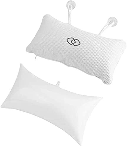 YUET Anti-Slip Non-Slip Bathtub Pillow - Inflatable Bath Cushion for Head, Neck, Back & Shoulders, Luxurious Home Spa Support - görsel 16