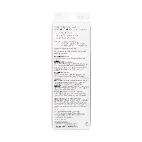 KISS Falscara DIY Eyelash Extension Bond & Seal - Infused with Biotin & Vitamin E for Strong, Gentle, All-Day Wear - görsel 16