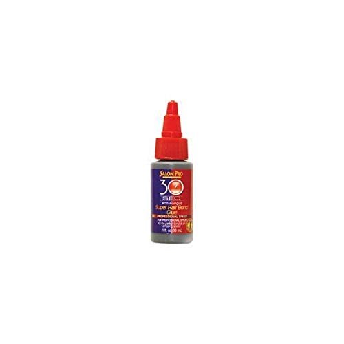 Salon Pro 30 Sec Super Hair Bond Glue - 1 Oz Clear Adhesive for Professional & Personal Use - görsel 1