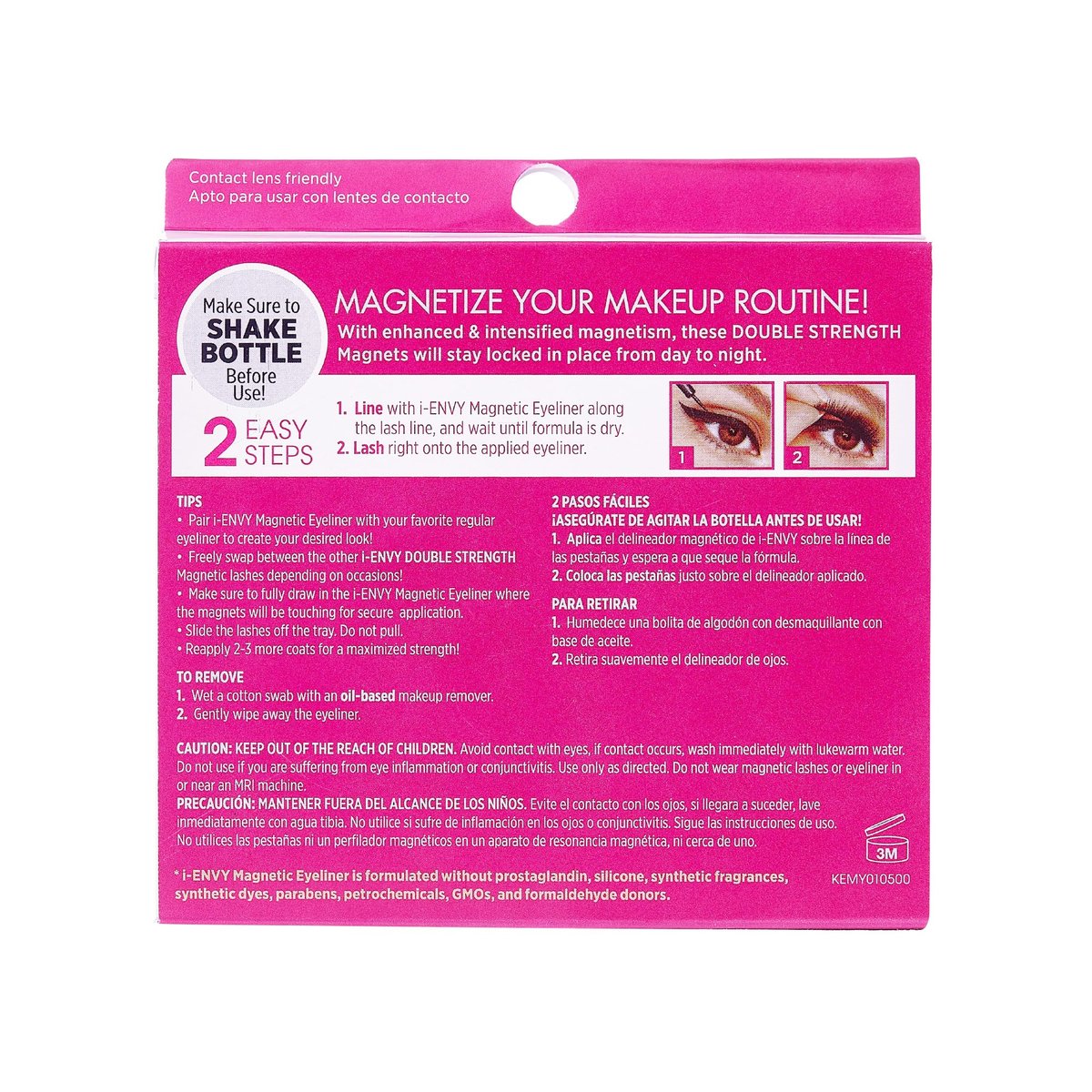 KISS i Envy Magnetic Eyeliner - Wind Resistant, 16-Hour Wear, 0.16 oz - görsel 14