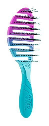 Wet Brush Pro Flex Dry Brush - Teal Ombre - Gentle Detangling for All Hair Types - görsel 8