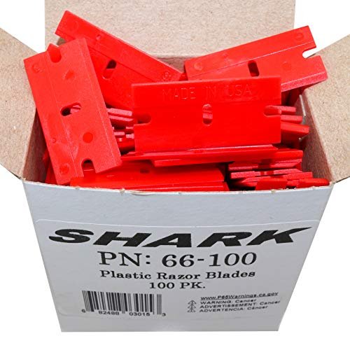 Shark Industries PN-66-100 Plastic Razor Scraper Blades – 100 Pack for Safe Paint, Adhesive & Decal Removal Without Surface Damage - görsel 6