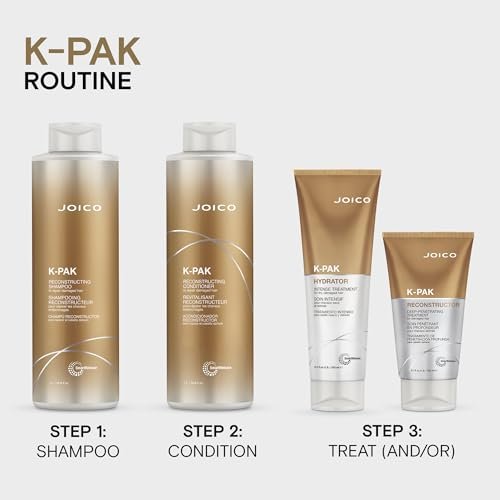 Joico K-PAK Daily Reconstructing Conditioner for Damaged Hair, 33.8 Fl Oz - görsel 12