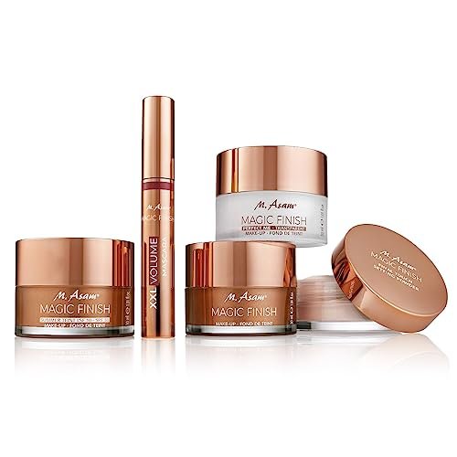 M. Asam Magic Finish Make-up Mousse - 4in1 Primer, Foundation, Concealer & Powder - Buildable Coverage, Adapts to Light Skin Tones, 0.33 Fl Oz - görsel 12