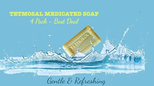 Tetmosol Medicated Soap (4-Pack) for Healthy Skin | 2.64 oz Bars - görsel 4