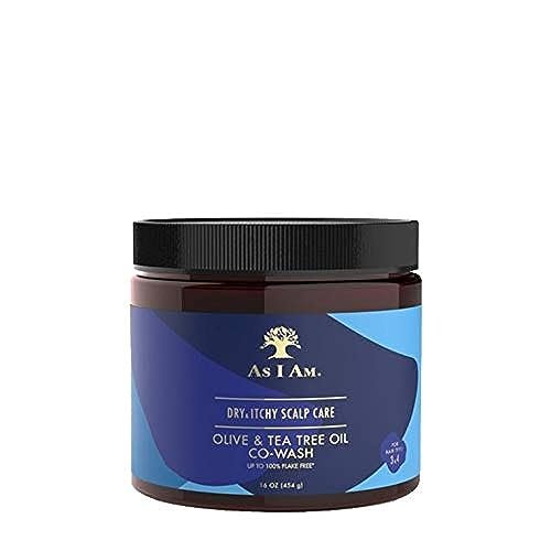 As I Am Dry & Itchy Scale Cowash – 16 fl oz (Pack of 2) – Sulfate-Free Cleansing Conditioner for Curly, Coily & Dry Scalp Avelisse