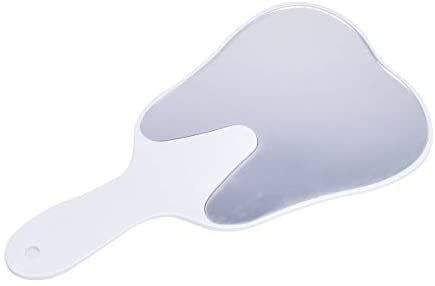 ORILAO 6-Pack Dental Tooth Mirrors with Shaped Handle – Plastic Handheld Mirrors for Home and Professional Use - görsel 12