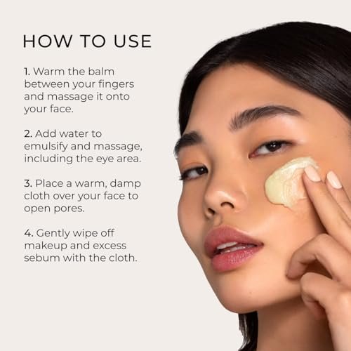 Yepoda The Calm Balm - Gentle Makeup Remover & Deep Cleansing Balm for All Skin Types, Vegan Korean Face Cleanser, 2.82 oz (80g) Avelisse