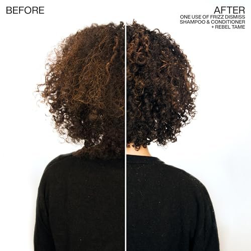 Redken Frizz Dismiss Shampoo - Sulfate Free Anti-Frizz Shampoo for Smooth, Shiny Hair with Humidity Protection - görsel 18