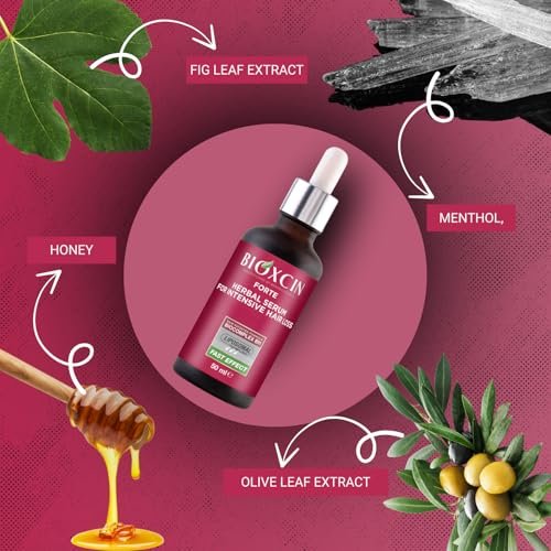 BIOXCIN Anti-Hair Loss Hair Growth Serum with Biotin & Keratin – Nourishing Scalp Treatment for Thinning, Weak & Damaged Hair – Stronger, Thicker, Fuller Hair – Daily Use for Men & Women – 3 x 50 ML - görsel 12
