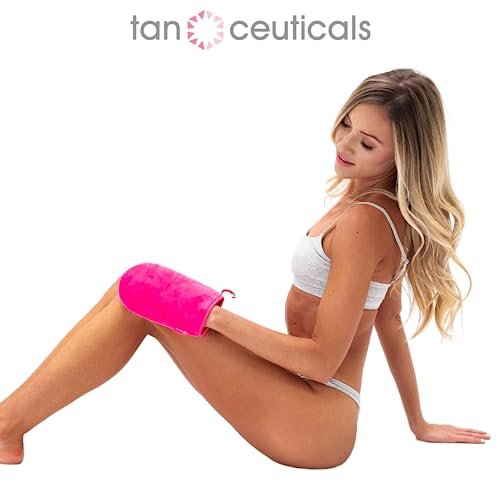 Tanceuticals Self Tanning Mitt – Essential for an Even, Streak-Free Tan – Protects Hands and Palms – Washable Applicator Mitt - görsel 12