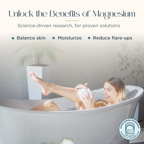 Ocean Soothe Flare Relief Bath Soak - Highly Concentrated Pure Magnesium Salts with Lavender Oil for Problematic & Dry Skin, Sensitive Skin Safe, 500mL Avelisse