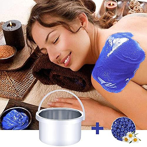 Professional Hard Wax Beads for Hair Removal – 400g with 10 Wood Sticks – Full Body, Brazilian, Bikini, Face, Legs, Eyebrows – Painless at Home for Women and Men - görsel 12