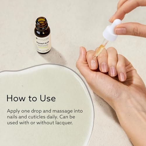 Dazzle Dry Maintain Daily Maintenance Nail & Cuticle Oil - 0.5 oz (15 mL) - Clear Avelisse