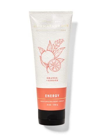Bath & Body Works Aromatherapy Energy Body Cream - Orange Ginger, 8 oz - görsel 1