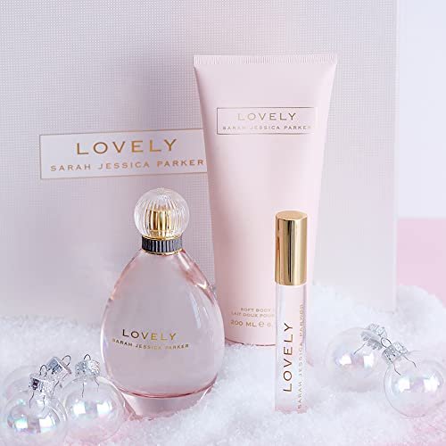 SJP Lovely Soft Body Lotion - Nourishing Daily Hand and Body Moisturizer with Signature Lovely Fragrance, 6.7 oz Avelisse