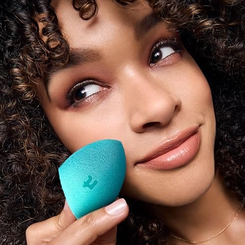 Real Techniques Miracle Airblend Sponge - Latex-Free Makeup Blending Sponge for Liquid, Cream & Powder Products - görsel 12