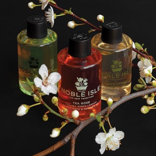Noble Isle Fresh & Clean Bath & Shower Trio - 3 Count Pack of Luxurious Shower Gels - görsel 16