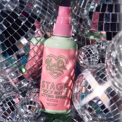 KimChiChic Beauty Stage Proof Matte Setting Spray - Long-Lasting Makeup Finishing Mist, 3.55 fl oz Avelisse
