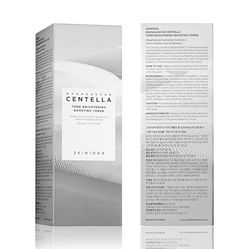 SKIN1004 Tone Glow Mask – Hydrating Facial Sheet Mask for Radiant Skin & Uneven Skin Tone with Madagascar Centella, Korean Skincare, 25ml x 5ea Avelisse
