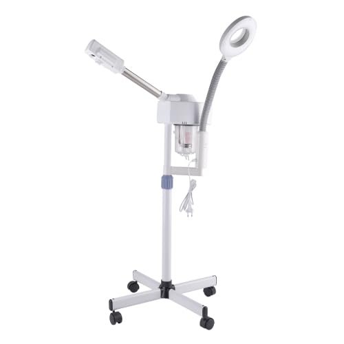 OmySalon 2 in 1 Facial Steamer with 5X Magnifying Lamp & Touch Screen - Professional Face Spa Mist for Home Use - görsel 13