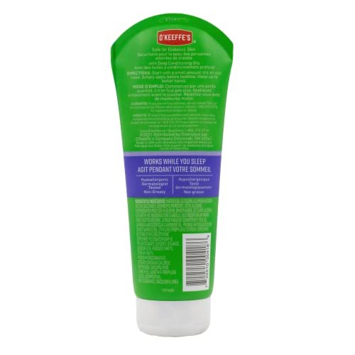 O'Keeffe's Working Hands Night Treatment Hand Cream & Healthy Feet Night Treatment Foot Cream, 7 oz Tubes (Pack of 2) Avelisse