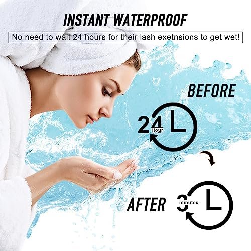 EMEDA Lash Bonder for Eyelash Extensions – Super Bonder Sealant 15ml | Glue Accelerator & Sealer - görsel 10
