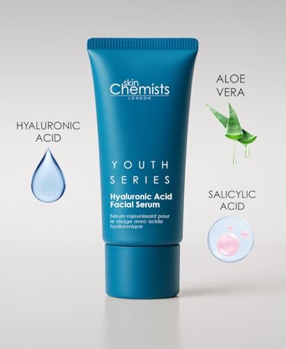 Skin Chemists Hyaluronic Acid Facial Serum 1.5% with Aloe Vera & Vitamin E – Anti-Aging Moisturizing Serum for Fine Lines & Wrinkles, 1.01 oz - görsel 16