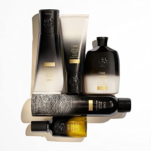 Oribe Gold Lust Transformative Mask Travel Size – Strengthens & Repairs Damaged Hair with Biotin & Niacinamide – 1.7 oz Avelisse