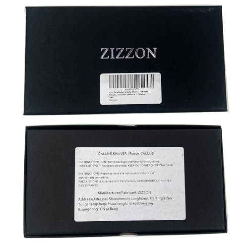 ZIZZON Foot Care Pedicure Callus Shaver Hard Skin Remover with Wood Handle and 70 Replacement Blades - görsel 18