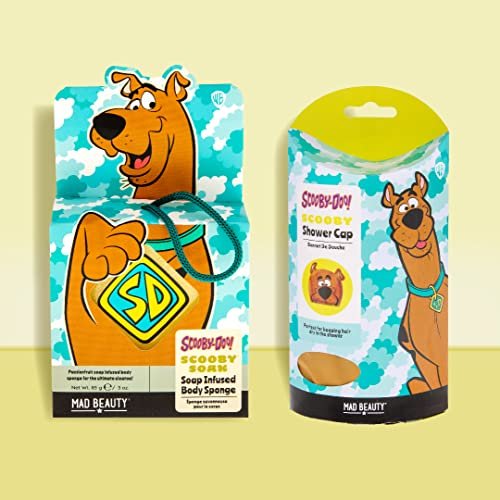 MAD BEAUTY Scooby-Doo Shower Cap – Nostalgic PVC Shower Cap for Adults, Keeps Hair Dry - görsel 8