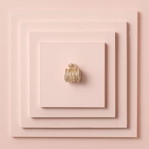 Gilded Wrap Ponytail Cuff Clip - Gold Metal Hair Accessory by The Hair Edit Avelisse