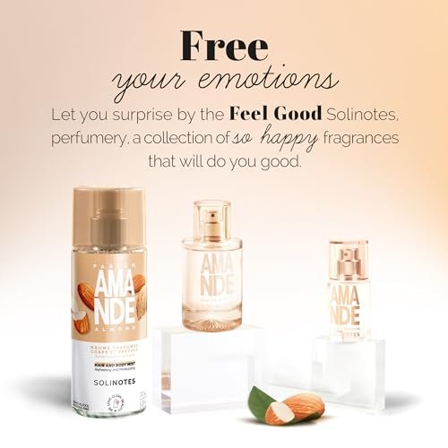 Solinotes Almond Eau de Parfum – Delicate Floral & Soothing Scent for Women and Men | 1.7 Fl Oz (50 ml) | Clean, Cruelty Free, Vegan, Made in France - görsel 14