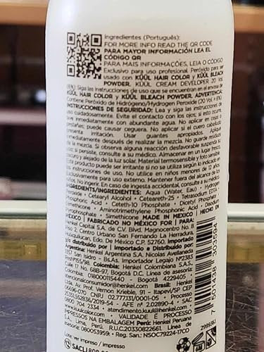 Küül Change Me Peroxide 30 Volume (9%) 4 fl oz - Hair Color Developer Cream (White) - görsel 14