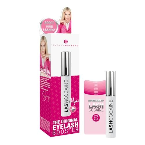 MINI LASHCOCA!NE Eyelash Growth Serum – Lash Enhancer for Longer, Fuller & Thicker Lashes – Paraben-Free, Nourishing Formula with 2-Fold Active Approach – 1ml by Svenja Walberg Avelisse