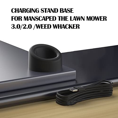 Replacement Charger for MANSCAPED Trimmer 2.0/3.0 - AC Adapter & Charging Stand Base for Lawn Mower 3.0/2.0, Weed Whacker Avelisse