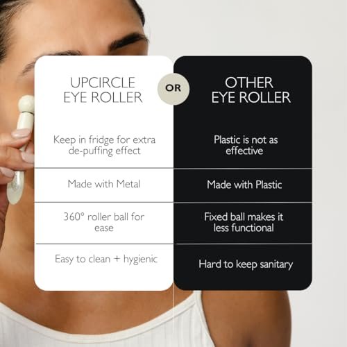 UpCircle Eye Roller – Metal & Plastic-Free Cooling Eye Massager for Dark Circles & Puffy Eyes | Sustainable Unisex Beauty Tool - görsel 10