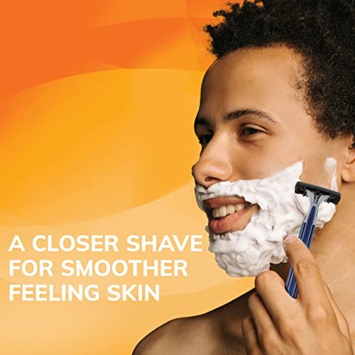 BIC Sensitive 3 Disposable Razors for Men with 3 Blades, Value Pack of 12 Avelisse