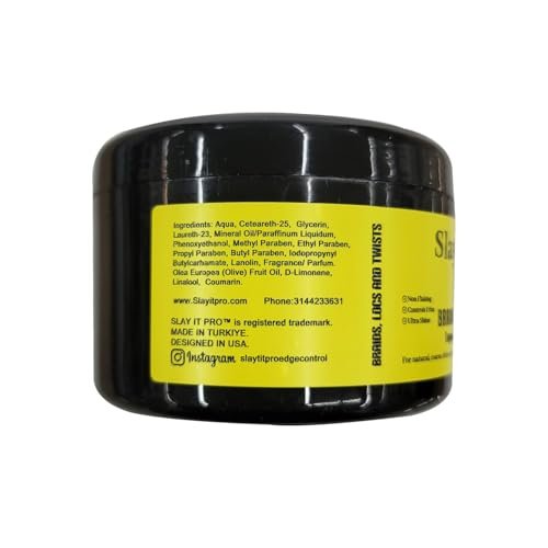 Slay It Pro Braid Jam - Frizz-Free Shine, Long Lasting Hold, No Flaking for Braids, Locs & Twists (8 oz, Super Hold) - görsel 6