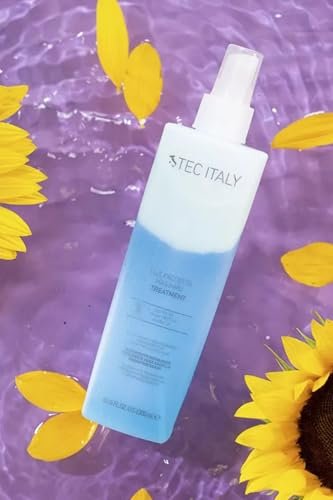 Tec Italy Due Faccetta Massimo Leave-In Treatment for Overprocessed Hair – UV Protection, Frizz Control & Deep Hydration, 10.14 fl oz Avelisse