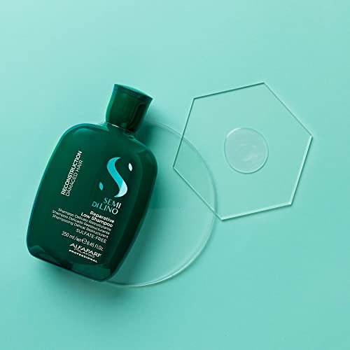 Alfaparf Milano Semi di Lino Reconstruction Reparative Shampoo and Mask Set – Sulfate-Free for Damaged Hair Avelisse