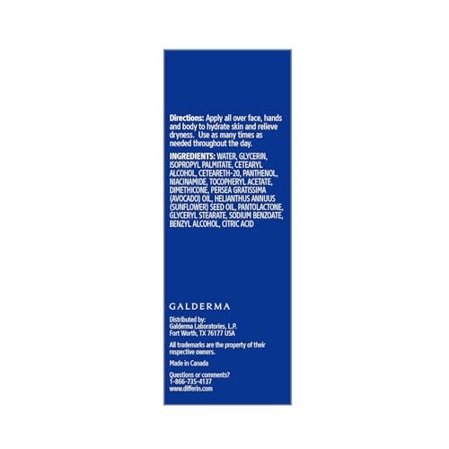 Differin Face Moisturizer – Soothing Lotion for Face and Body, Gentle Skin Care for Acne Prone & Sensitive Skin, 4 oz - görsel 14