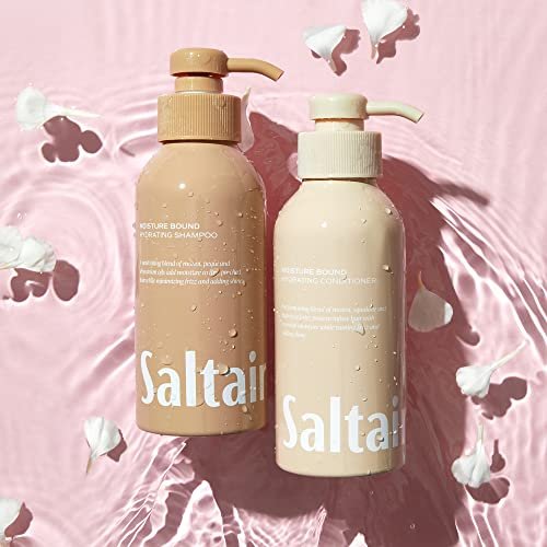 Saltair Moisture Bound Haircare Set – Shampoo & Conditioner 2-Pack, 28 Fl Oz (1L) Total for Hydrated, Healthy Hair Avelisse