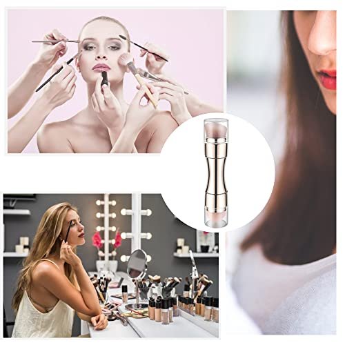 RUOGUWUYE 4-in-1 Makeup Brush Set - Soft Synthetic Foundation, Eye, Lip & Face Brush - görsel 14