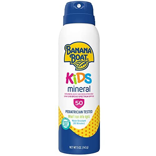 Banana Boat Mineral Kids Sunscreen Continuous Spray SPF 50, 5 oz - görsel 3