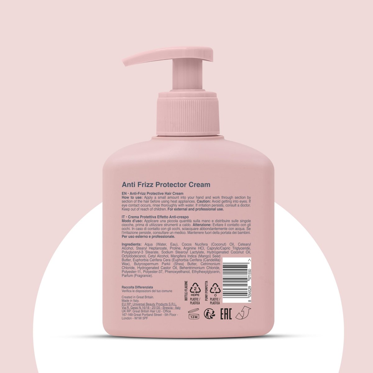 Climaplex Anti Frizz Protector Cream - Heat & UV Shield, Healthy Scalp, Silky Hair - Vegan & Cruelty Free - 8.45 oz - görsel 16
