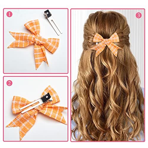 60-Pack Double Prong Pin Curl Clips - Gingbiss 1.8" Duck Billed Alligator Hair Clips for Styling Sectioning with Storage Box - Silver Metal Salon Barber DIY - görsel 14