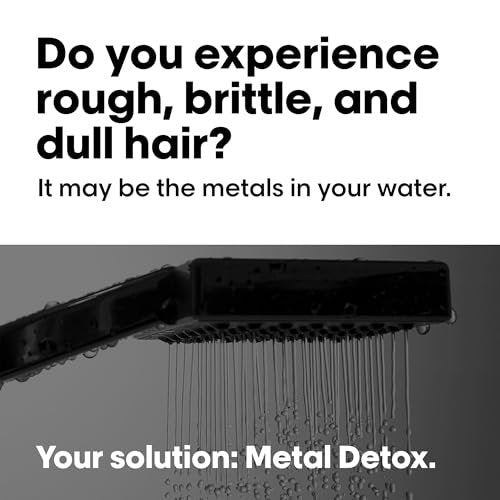 L'Oréal Professionnel Paris Metal Detox Smoothing Cream - Lightweight Leave-In Treatment for All Hair Types, Frizz Control & UV Protection, 3.4 Fl Oz Avelisse